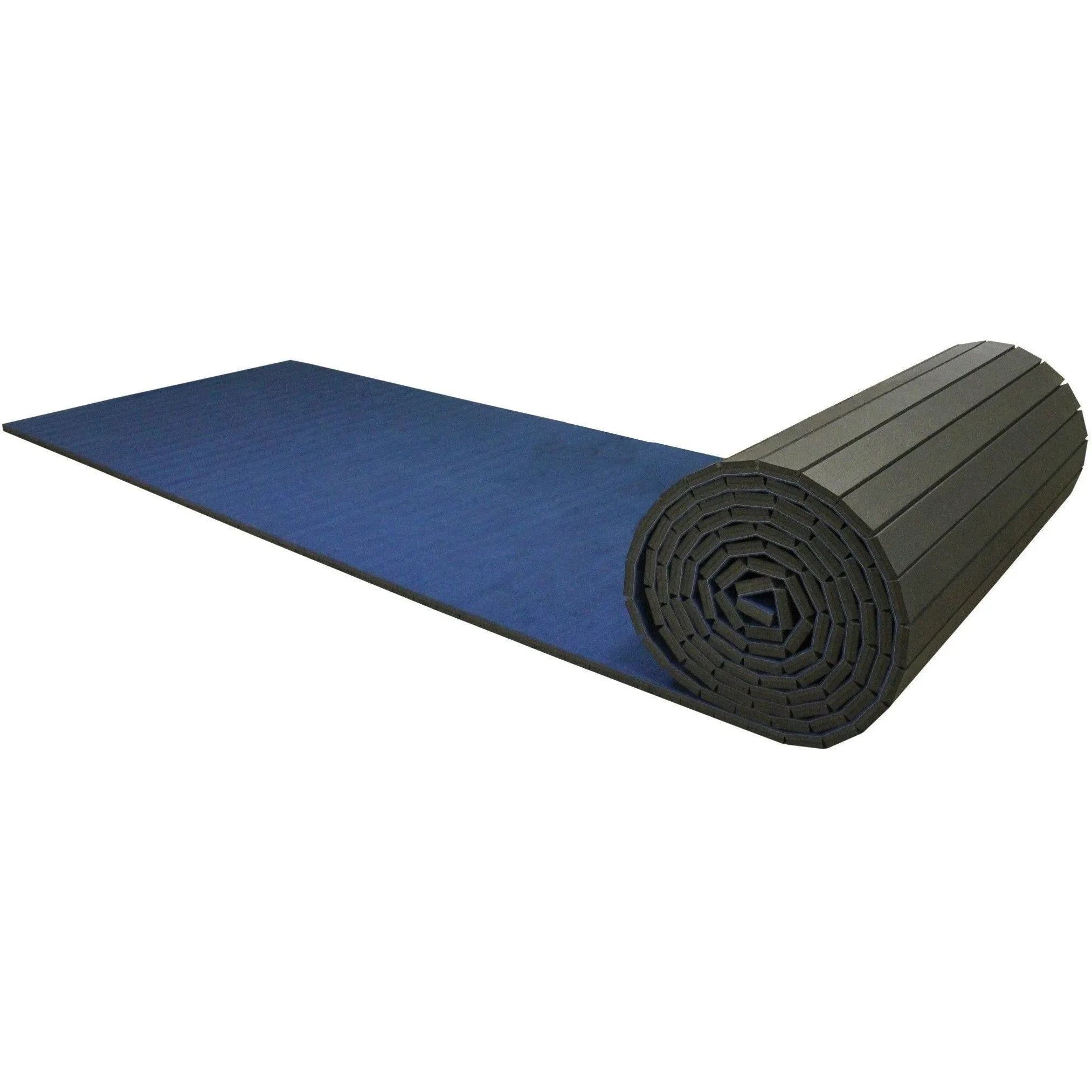 1 x 3 metre Cannons UK Rollaway Gymnastics Wrestling Martial Arts Mat Vinyl Top Blue