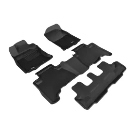 3D MAXpider Kagu Series Custom Floor Mat Set, 13-21 Toyota 4Runner, Black (Used)