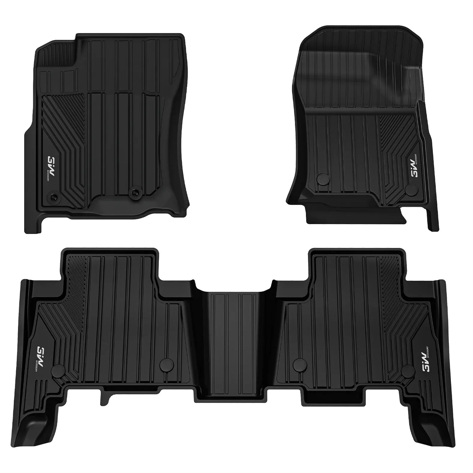 3W Floor Mats and Trunk Mat for 4Runner (2014-2024)