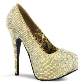 5 3/4" Rhinestone Platform (Teeze-06R Final Sale)