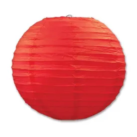 9.5" Red Paper Lanterns (3ct)