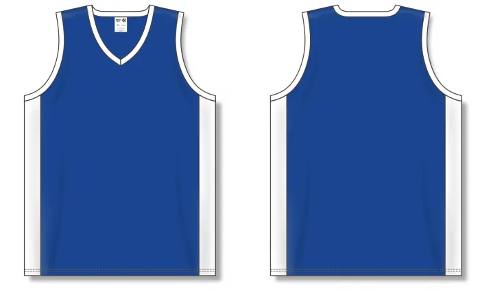 Athletic Knit (AK) B2115L-206 Ladies Royal Blue/White Pro Basketball Jersey