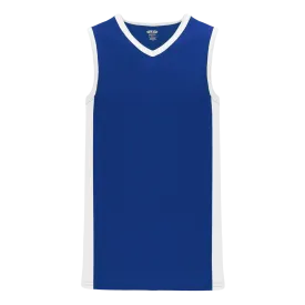 Athletic Knit (AK) B2115L-206 Ladies Royal Blue/White Pro Basketball Jersey