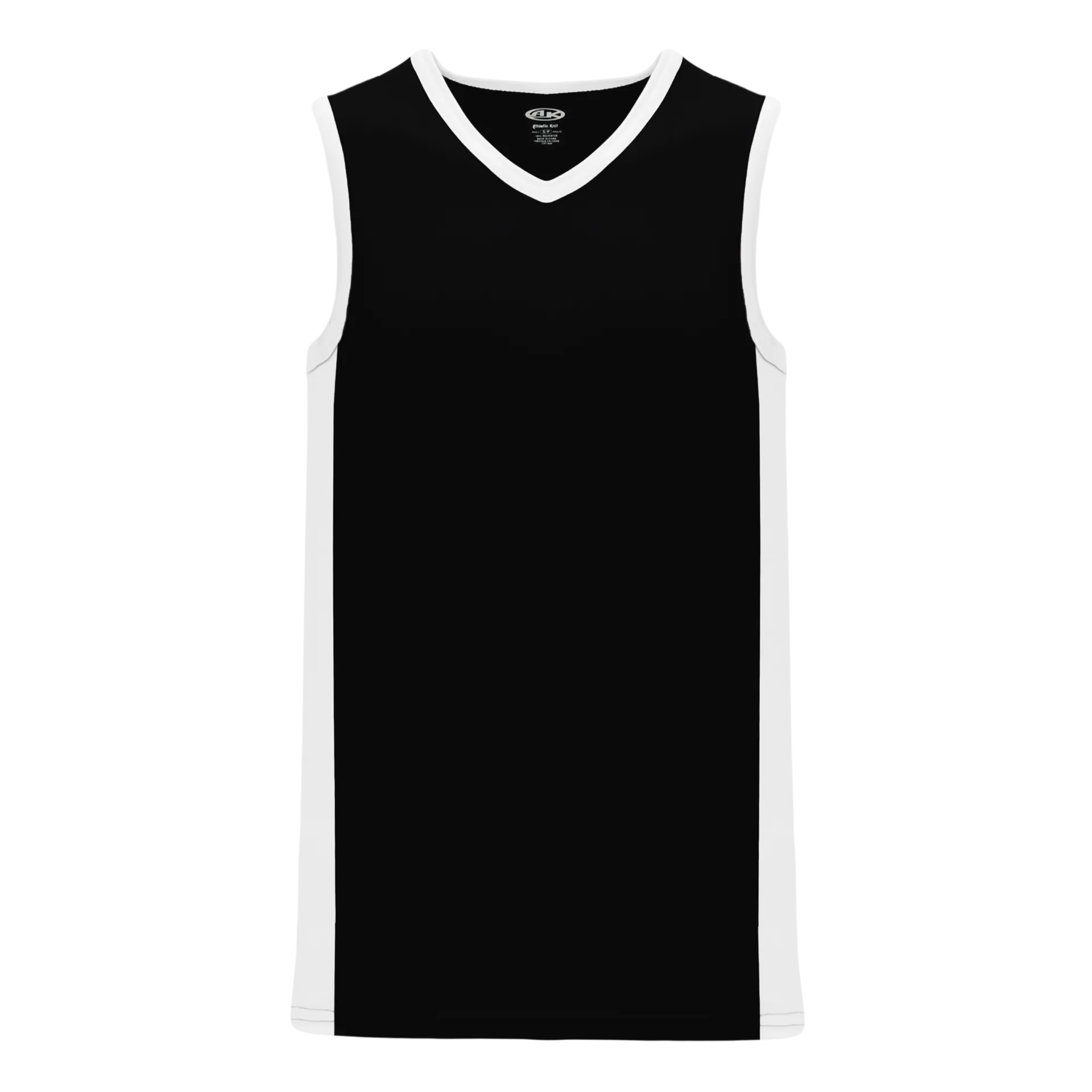 Athletic Knit (AK) B2115L-221 Ladies Black/White Pro Basketball Jersey