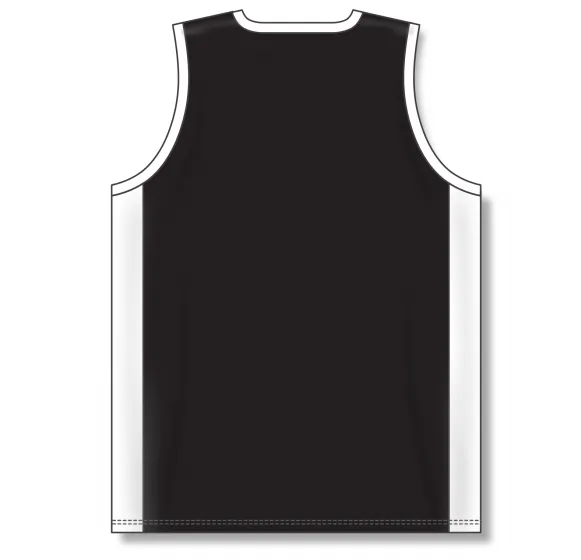 Athletic Knit (AK) B2115L-221 Ladies Black/White Pro Basketball Jersey