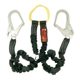 Bashlin Arc Flash 6' FR Twin Leg Lanyard Stretchable with Choker Loop - 2327-6HL