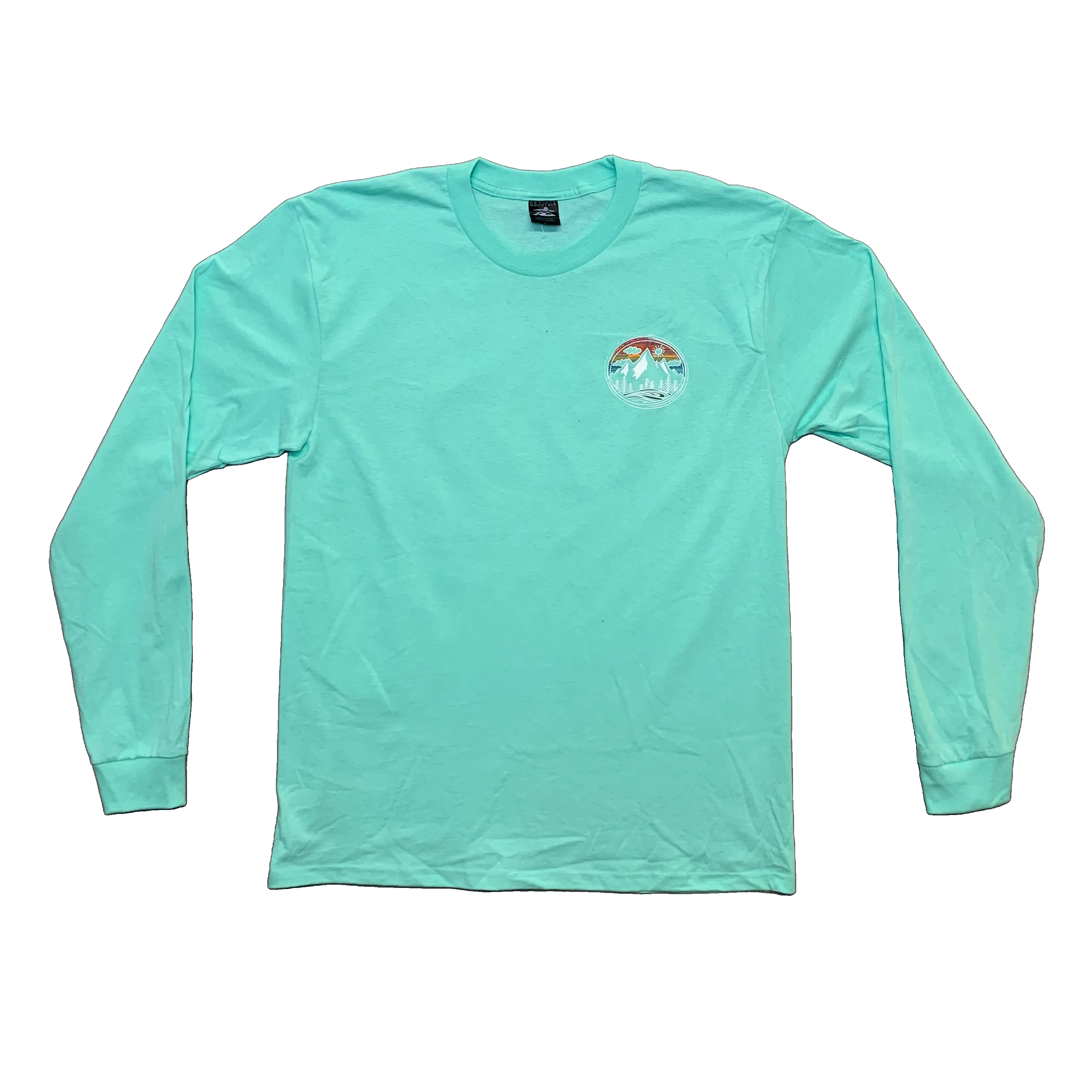 Brilliant Mountain Alaska Long Sleeve T-Shirt