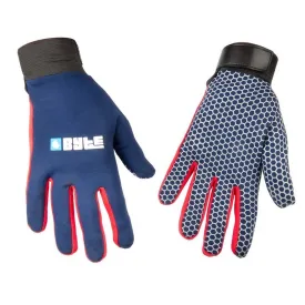 BYTE SNUGFIT GLOVES NAVY RED