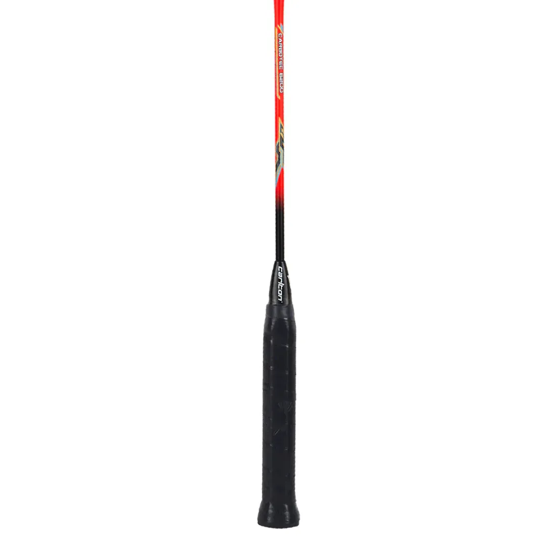 Carlton Carbotec 6200 Strung Badminton Racket - Red/Black