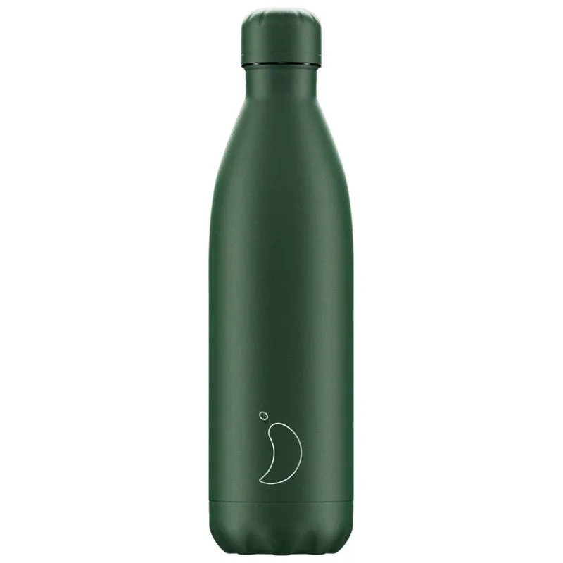 Chilly's Bottle Matte All Green 750ml