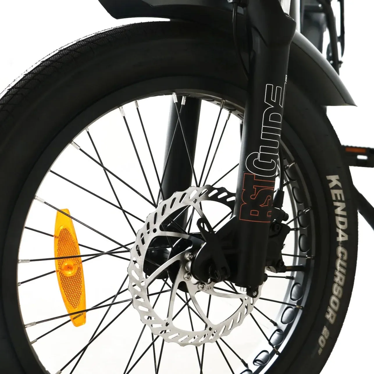 Coastal Cruiser| 750w Folding Step Thru 20x3 Electric Bike