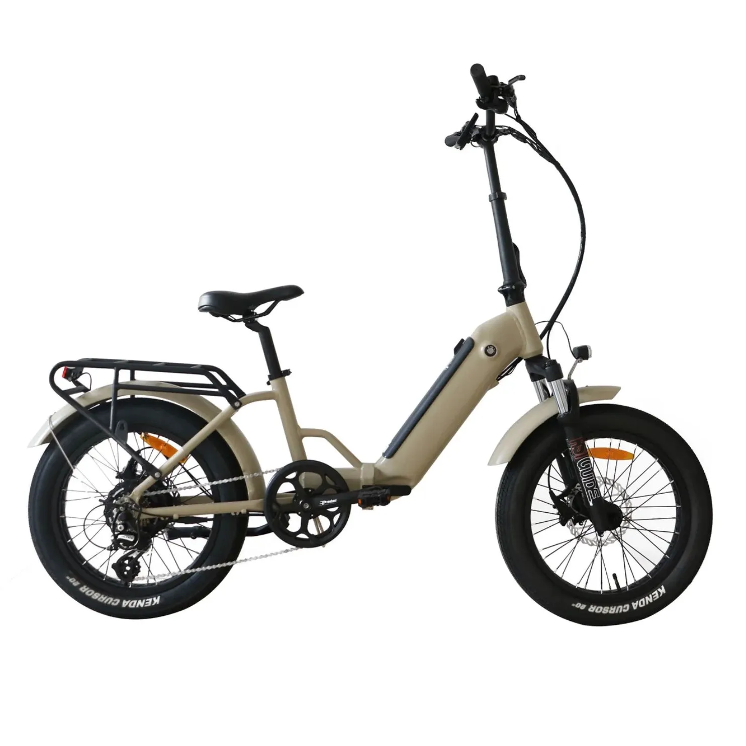 Coastal Cruiser| 750w Folding Step Thru 20x3 Electric Bike