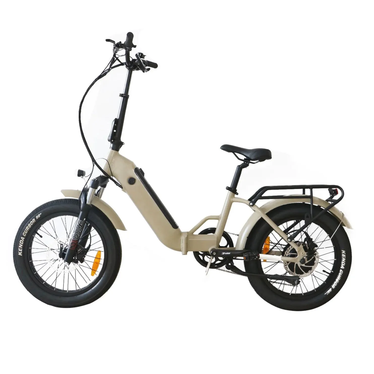 Coastal Cruiser| 750w Folding Step Thru 20x3 Electric Bike