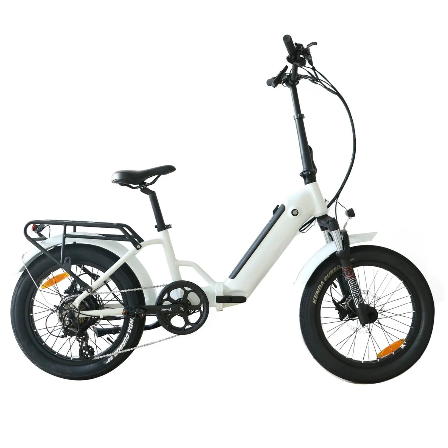 Coastal Cruiser| 750w Folding Step Thru 20x3 Electric Bike