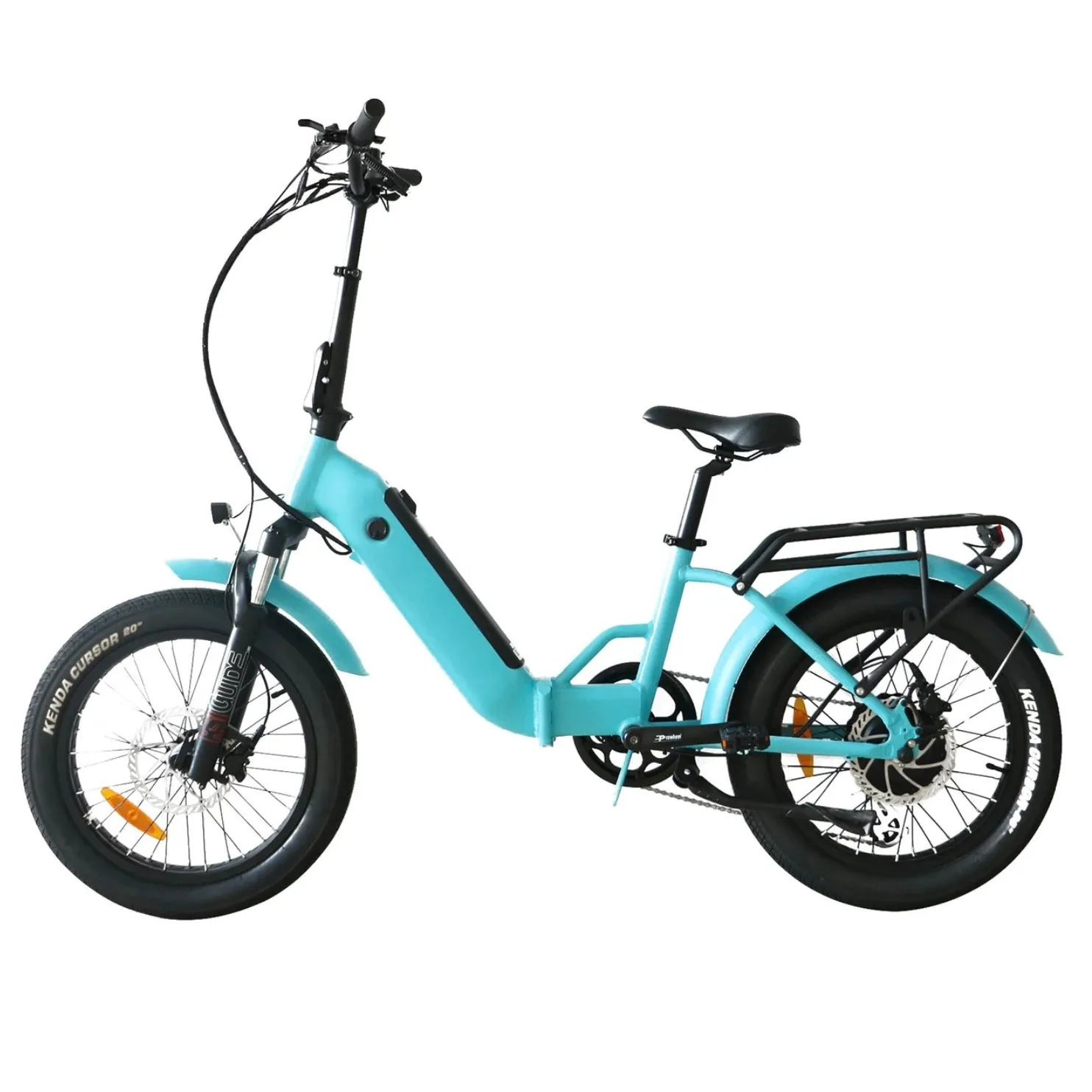 Coastal Cruiser| 750w Folding Step Thru 20x3 Electric Bike