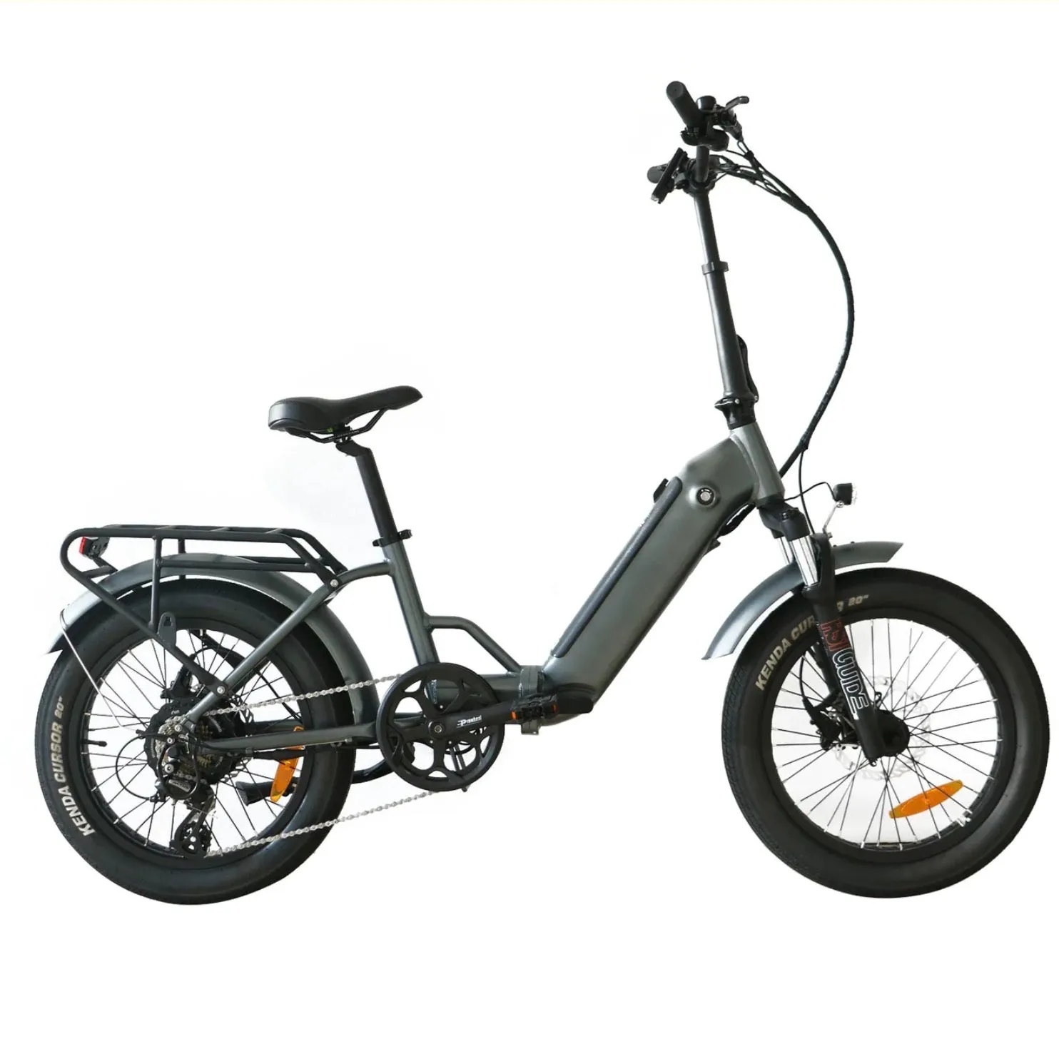 Coastal Cruiser| 750w Folding Step Thru 20x3 Electric Bike