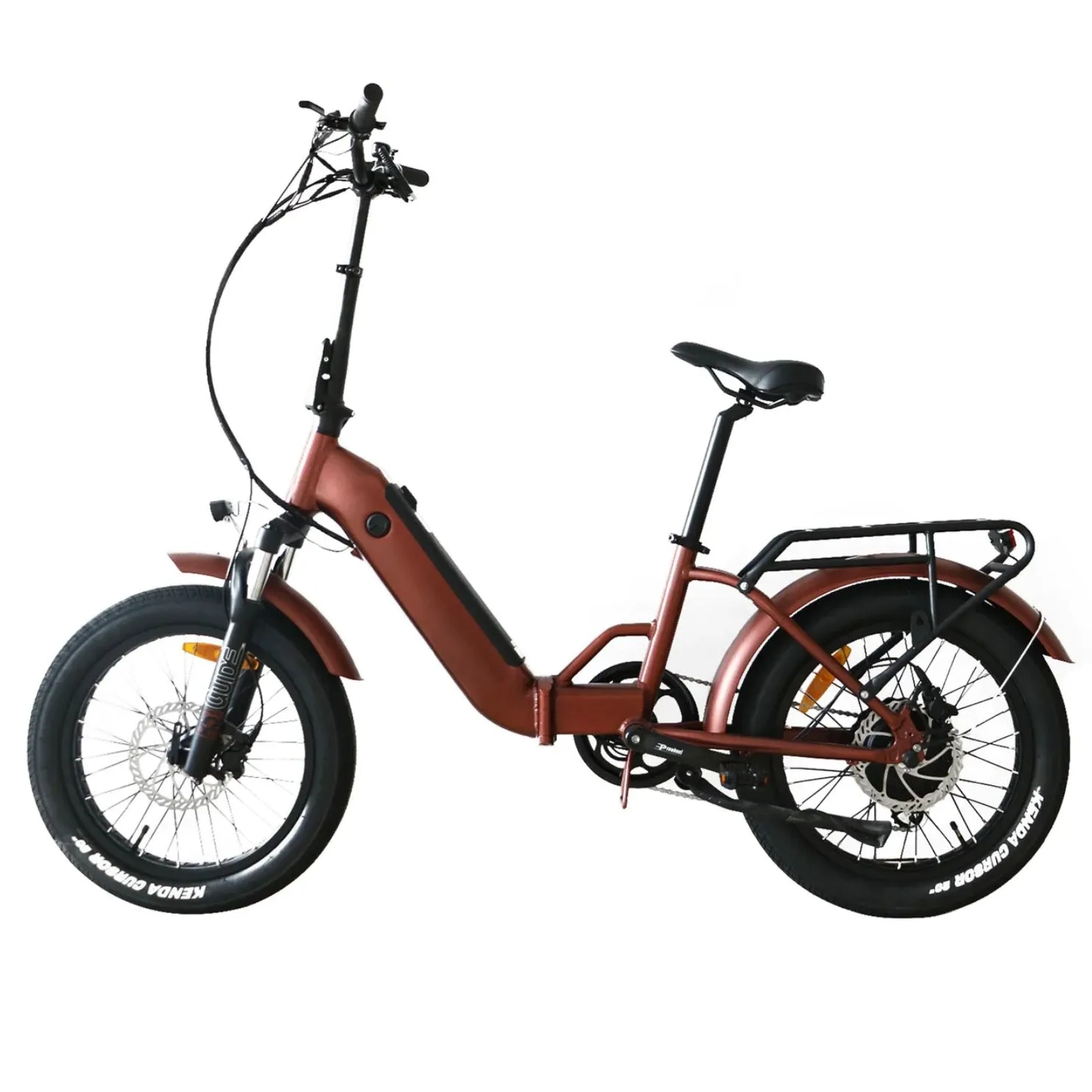 Coastal Cruiser| 750w Folding Step Thru 20x3 Electric Bike