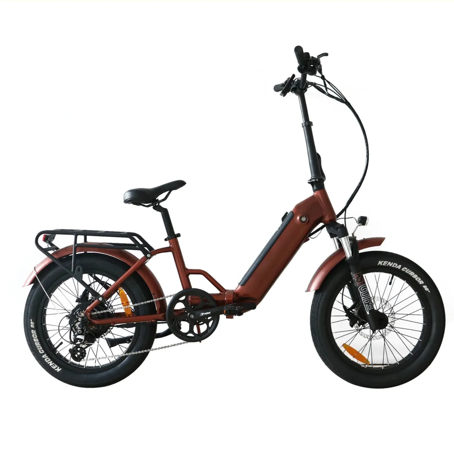 Coastal Cruiser| 750w Folding Step Thru 20x3 Electric Bike