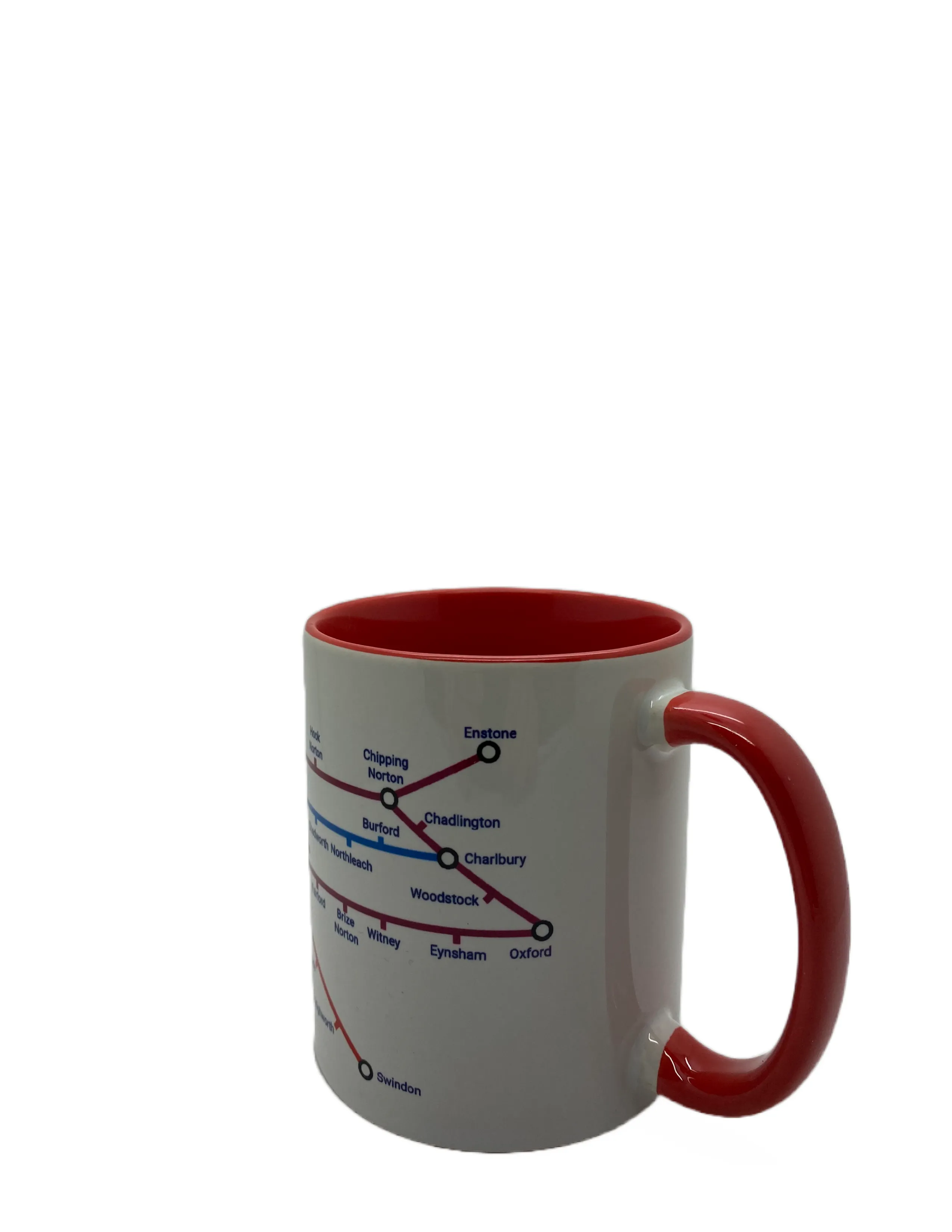 Cotswolds Underground map mug (Metro)