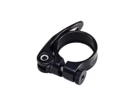 Cycling Bike Mountain Bike Quick Release Seatpost Clamp 34.9mm - Black