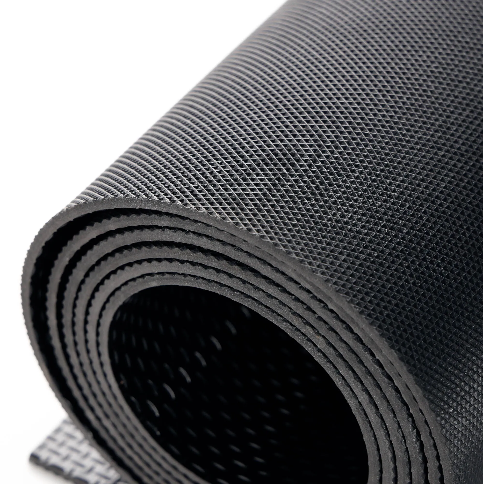 CyclingDeal Exercise Fitness Mat - 3' x 6.5' (High Density) - For Treadmill, Peloton Stationary Bike, Elliptical, Gym Equipment - Mat Use On Hardwood Floors and Carpet Protection (36" x 78")