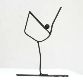 Dancer Yoga Pose - Steel Sculpture