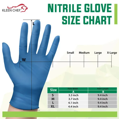 Disposable Nitrile Cleaning Gloves Powder Free