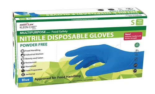 Disposable Nitrile Cleaning Gloves Powder Free