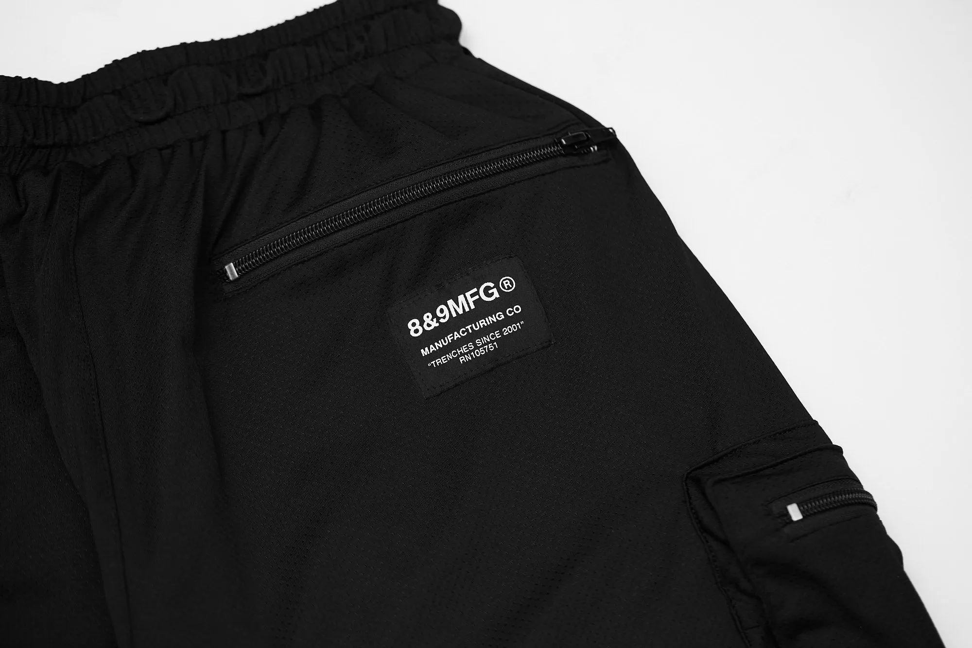 Everyday Mesh Cargo Shorts Black