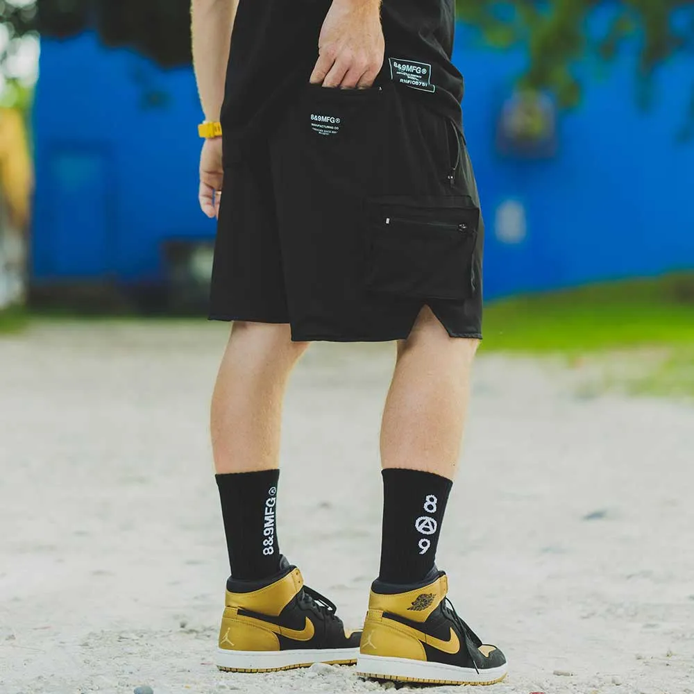 Everyday Mesh Cargo Shorts Black