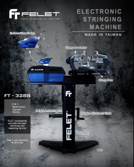 Felet FT-3288 professional grade stringing machine Badminton, Tennis and Squash