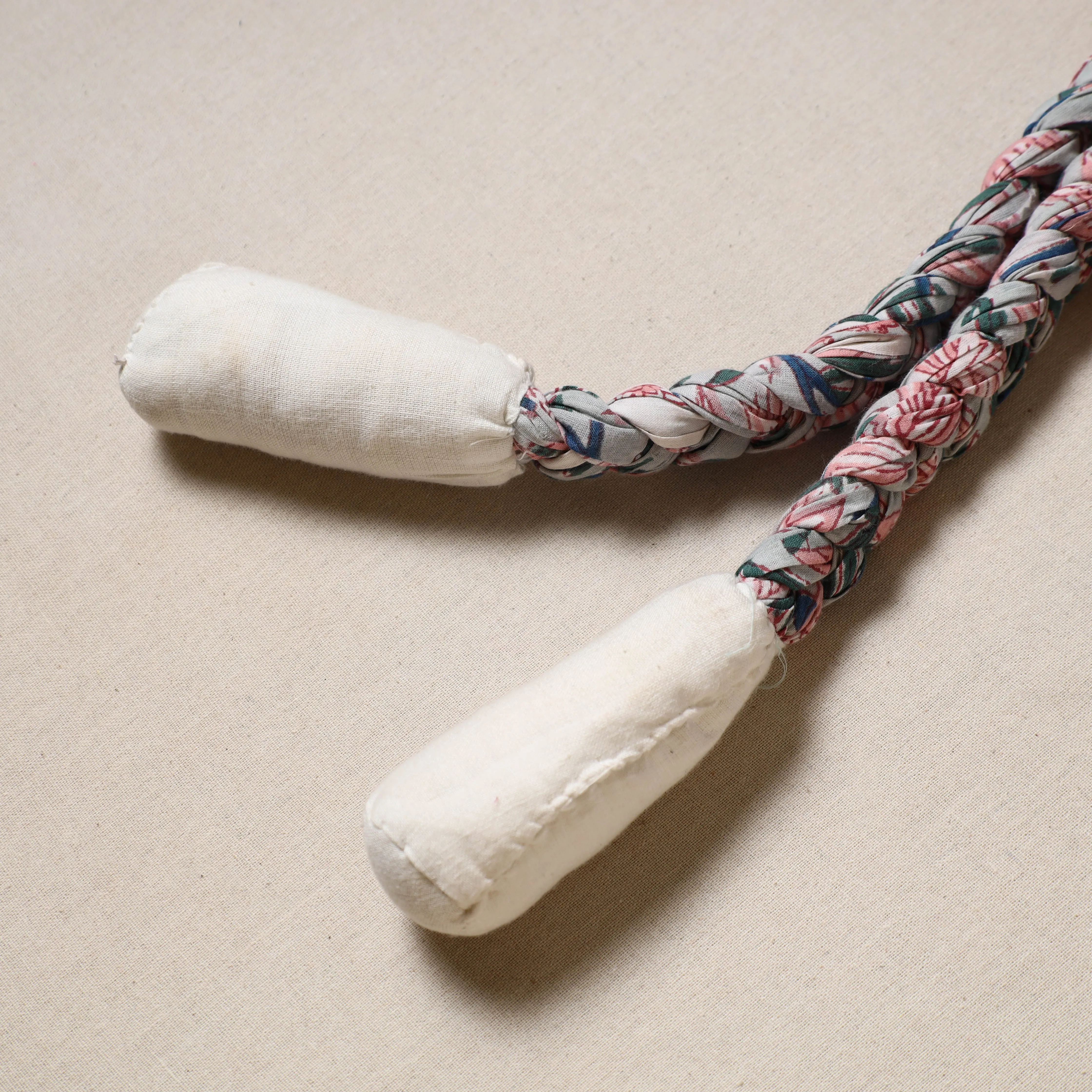 Handmade Upcycled Fabric Skipping Jump Rope 21