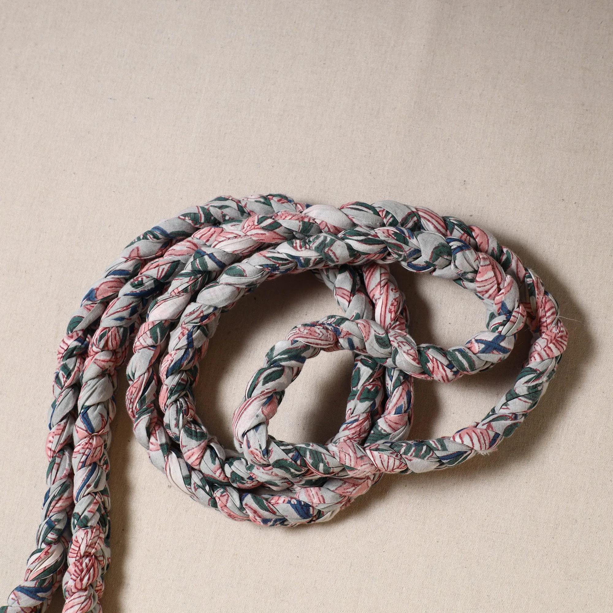 Handmade Upcycled Fabric Skipping Jump Rope 21