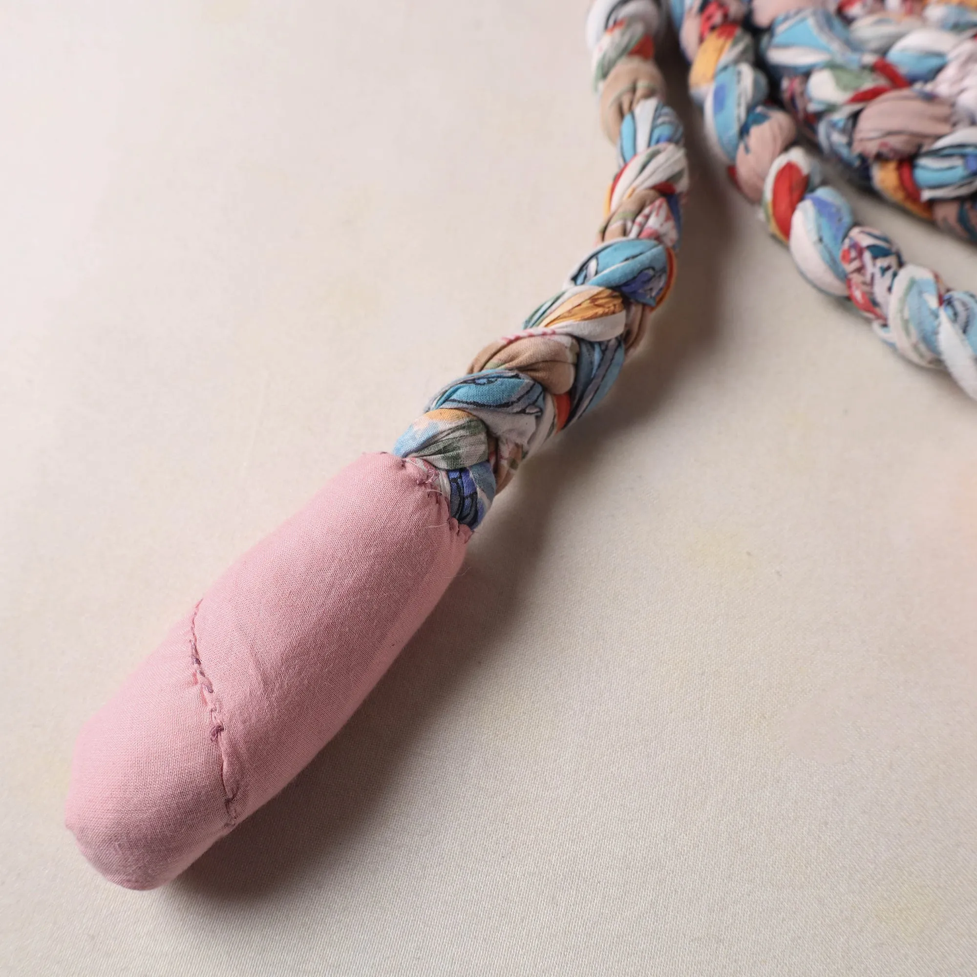 Handmade Upcycled Fabric Skipping Rope 19