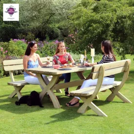 Harriet 6 Seater Dining Set | Garden Dining Set