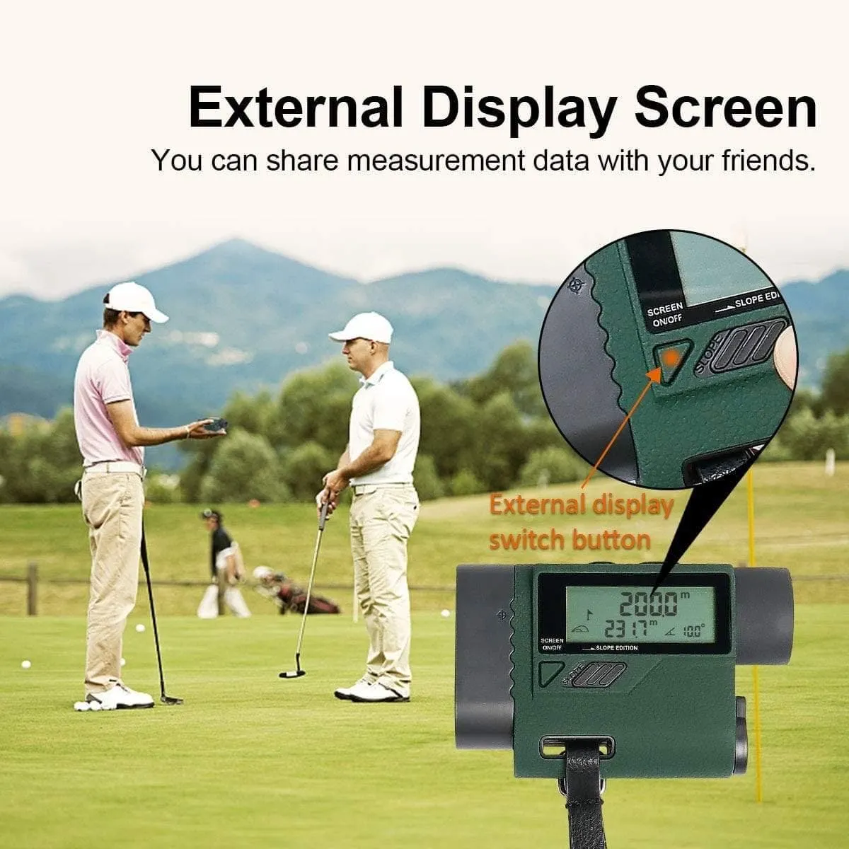 Huepar HLR1000 - Golf Laser Rangefinder