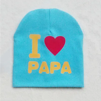 I Love MAMA/PAPA Kids Hats