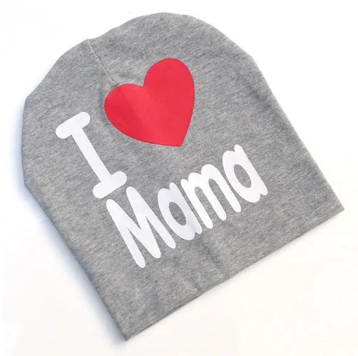 I Love MAMA/PAPA Kids Hats