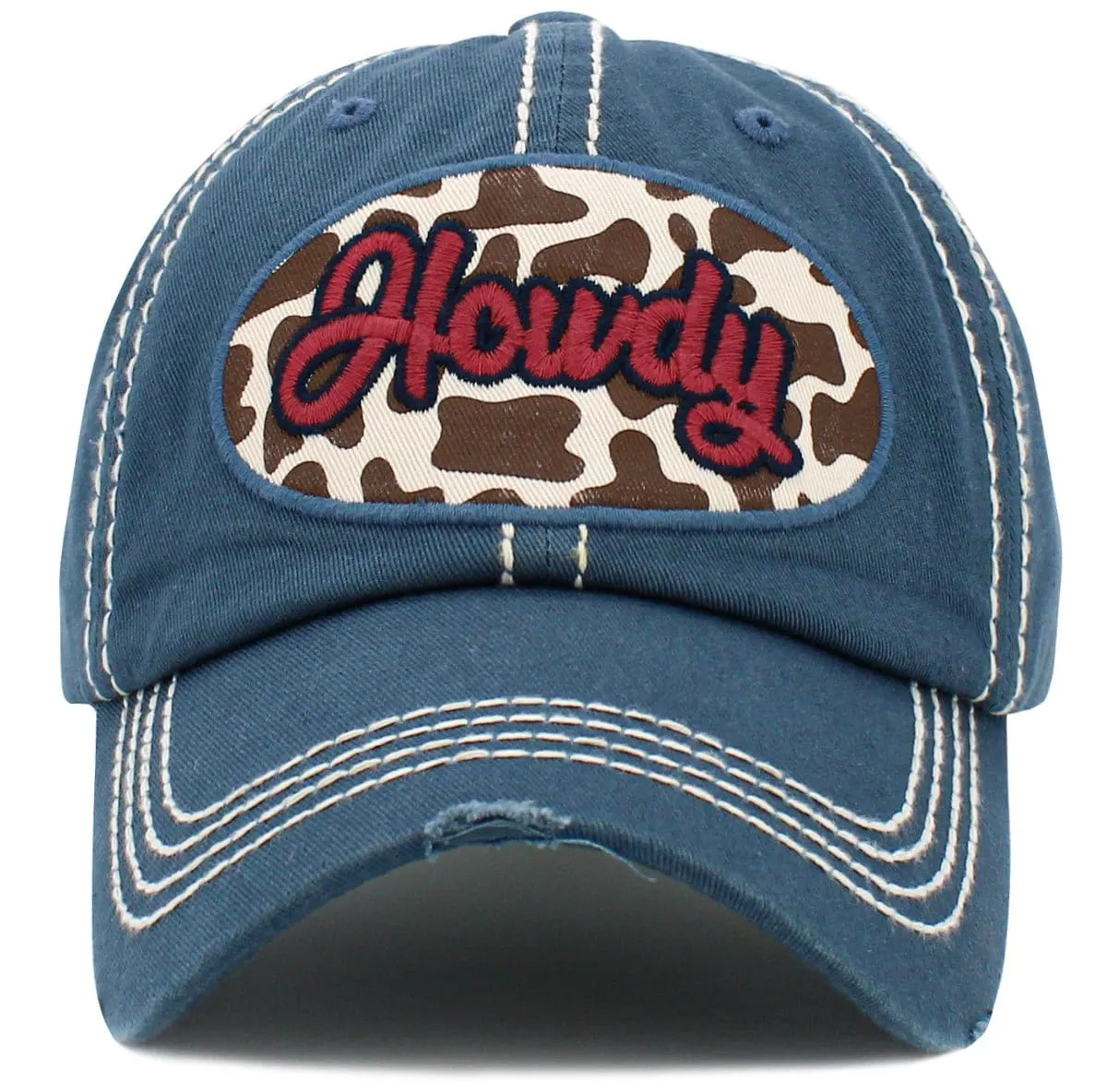 KBV1495 Howdy Washed Vintage Ballcap