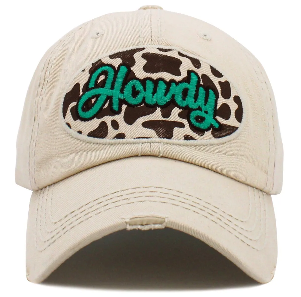 KBV1495 Howdy Washed Vintage Ballcap