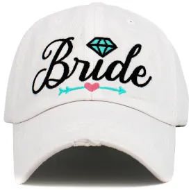 KBV1574 Bride Washed Vintage Ballcap