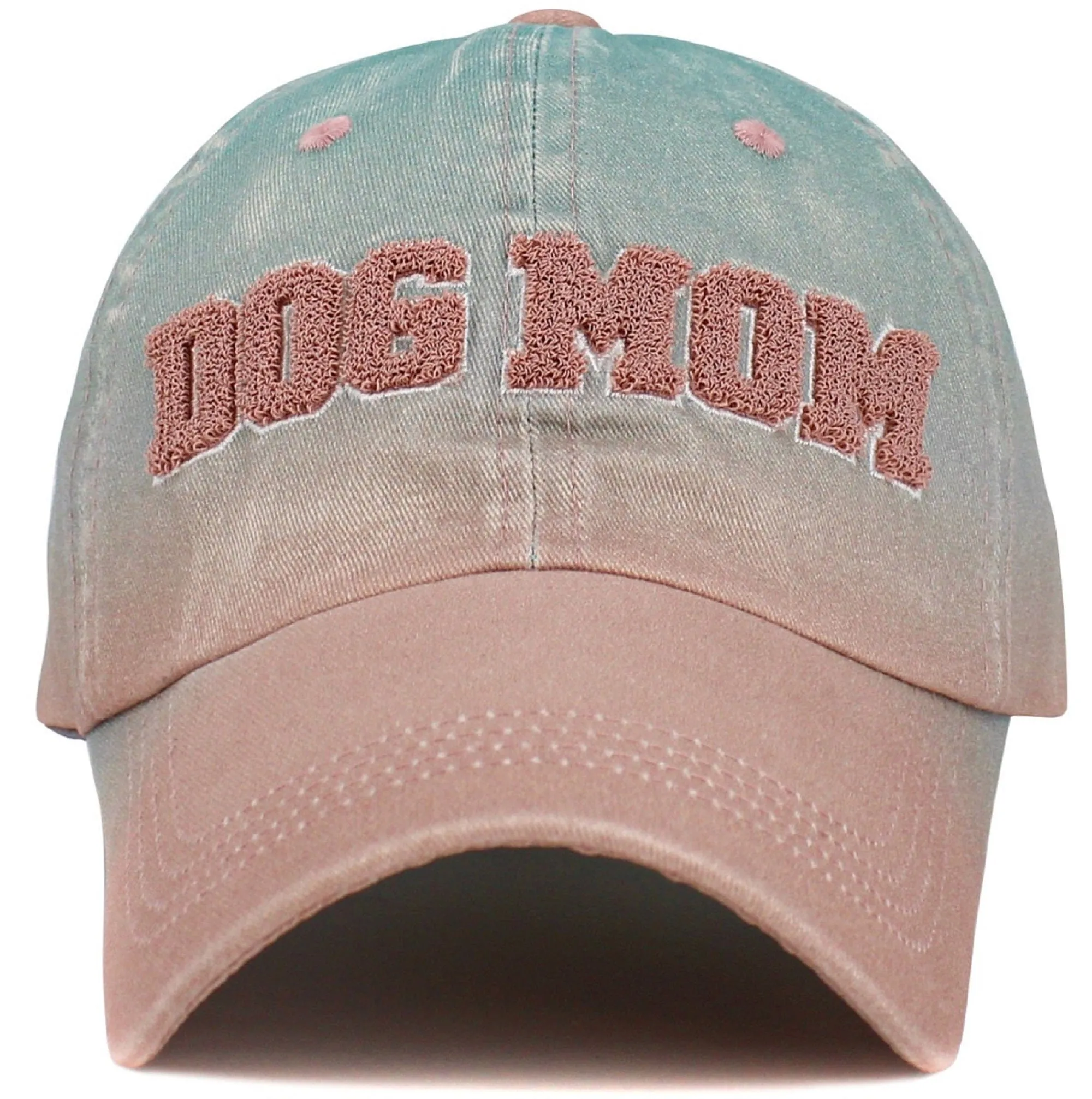 KBVT-819 Ombre Vintage Dog Mom Baseball Cap