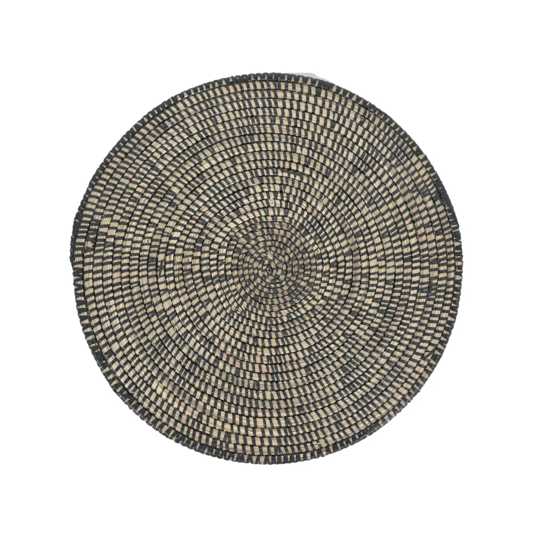 Kindia Table Mat | Natural/Black