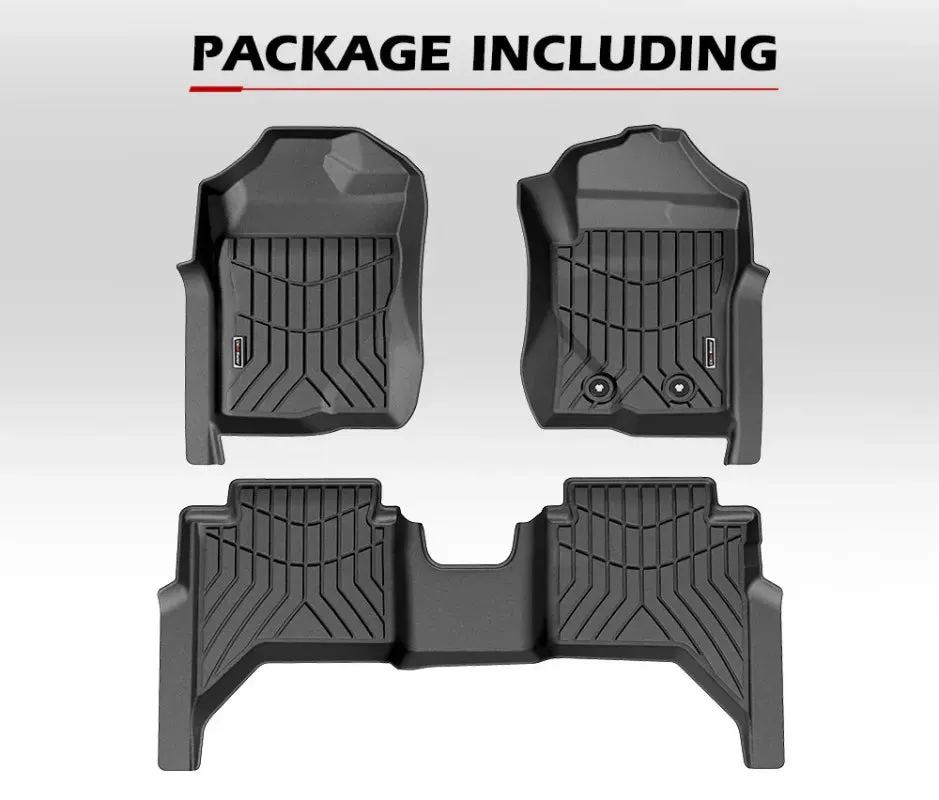 Kiwi Master 3D TPE Car Floor Mats for Ford Ranger Next Gen | 2023 