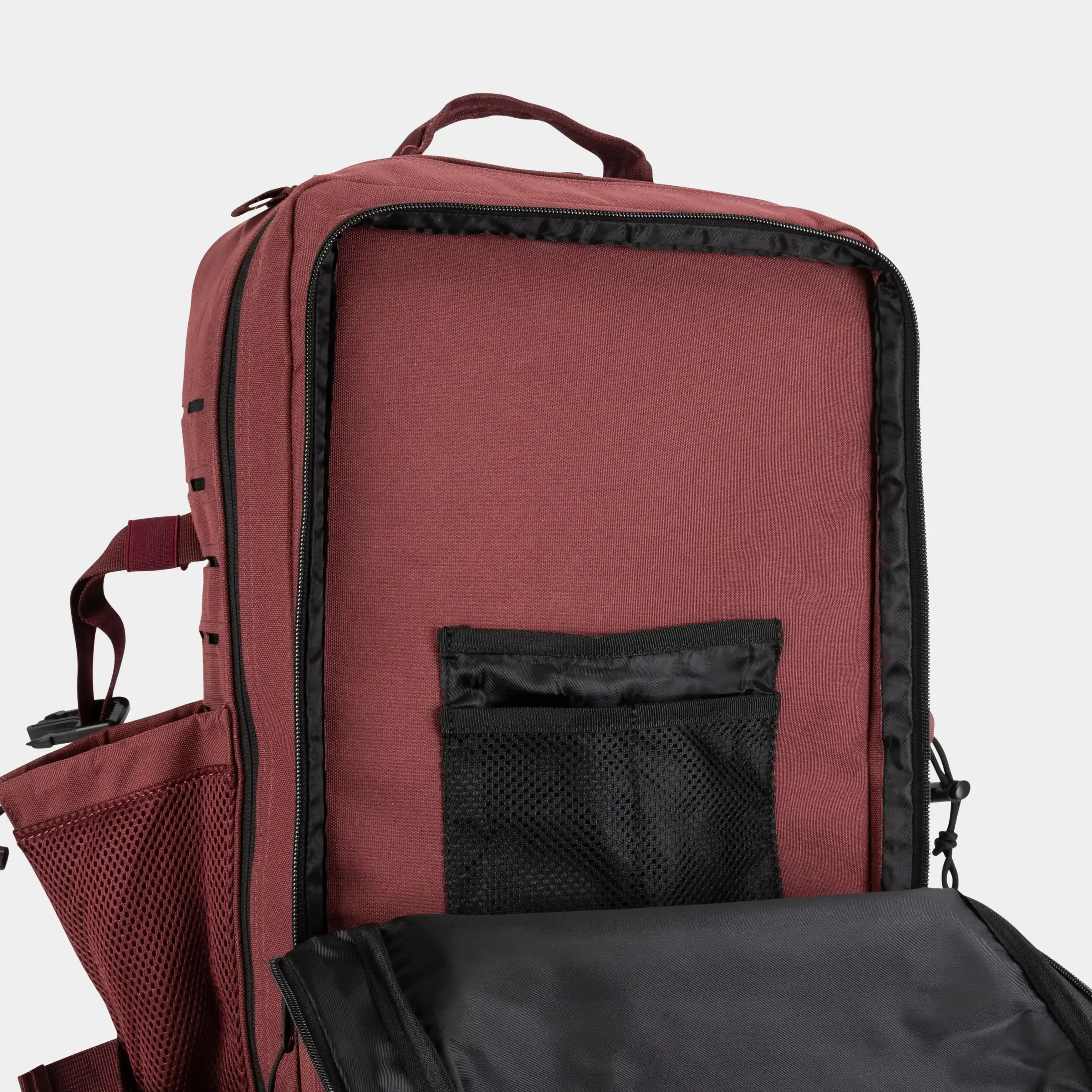 Large Burgundy Gym Backpack