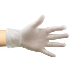 Lightly Powdered Disposable Vinyl Gloves | 4 Mil | 100 per box, 1,000 per case