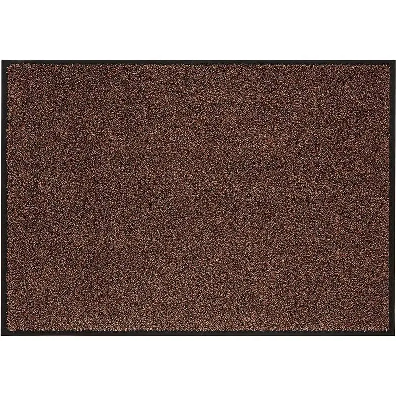 Likewise Barrier Mats Eco Washmat 100% Cotton Pile Doro Mat - Brown / Grey / Anthracite