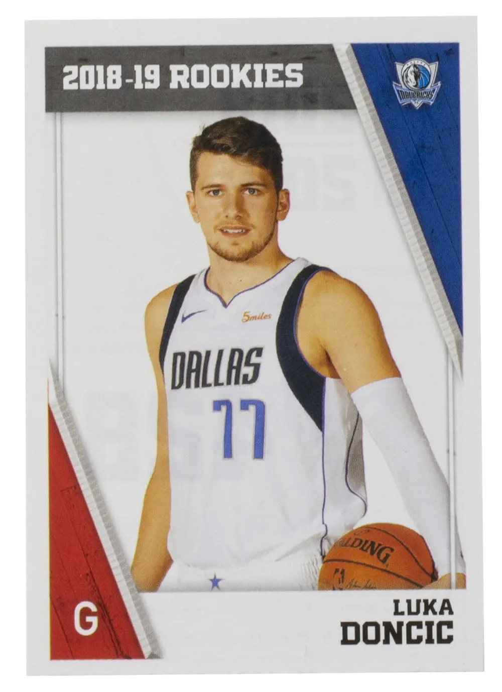 Luka Doncic 2018-19 Panini #428 Dallas Mavericks Rookie Sticker Basketball Card