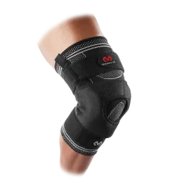 McDavid ELITE Engineered Elastic™ Knee Brace w/ Dual Wrap & Hinges - MD5149