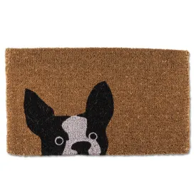 Peeking Dog Doormat